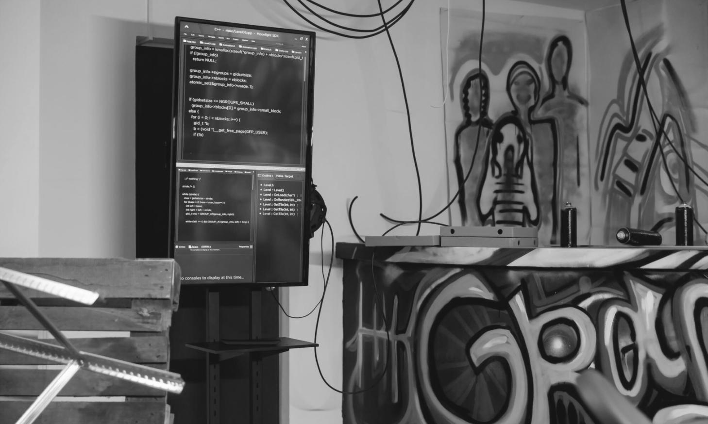 Technical support workshop — participant working through a diagnostic exercise